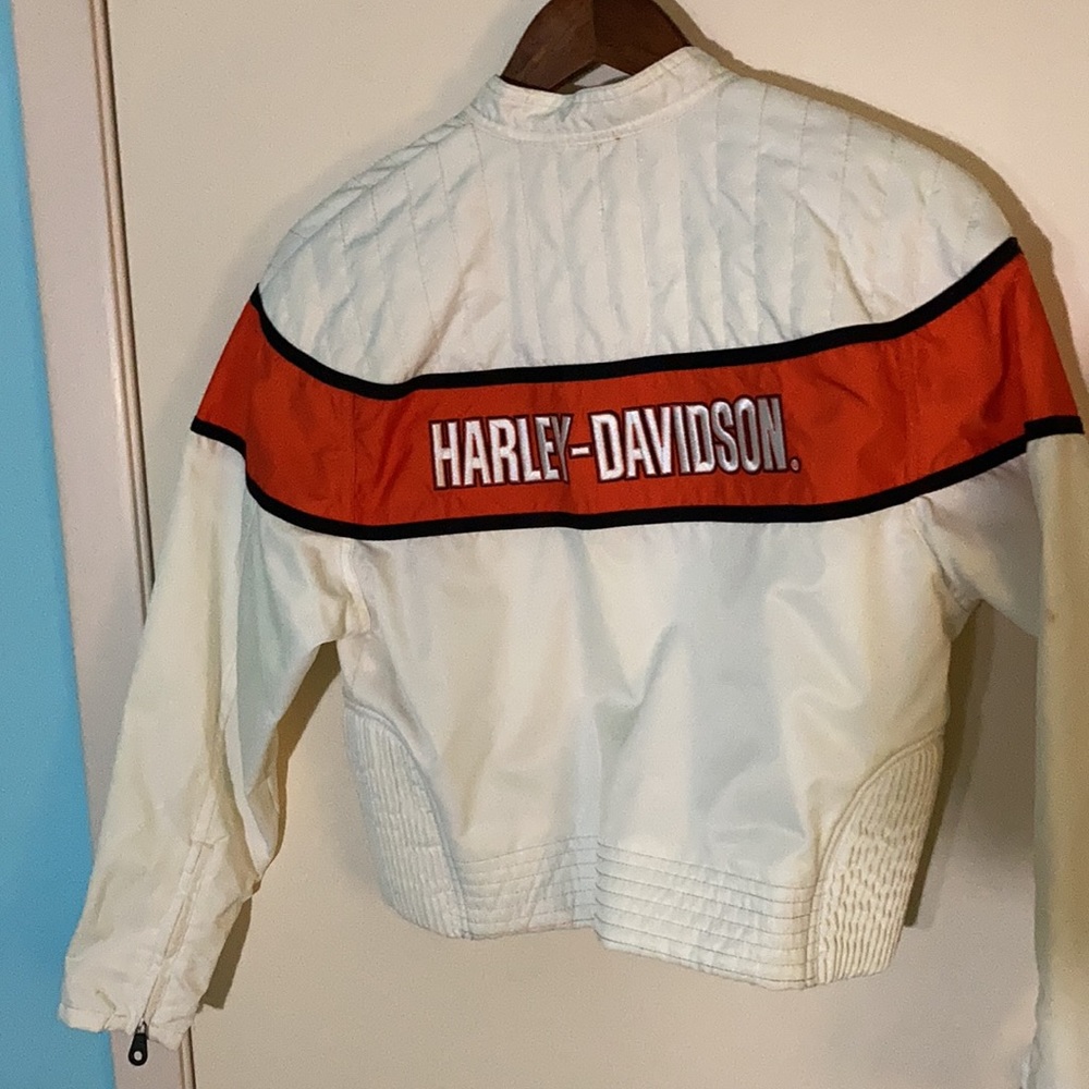 Woman’s Harley Davidson racing medium jacket